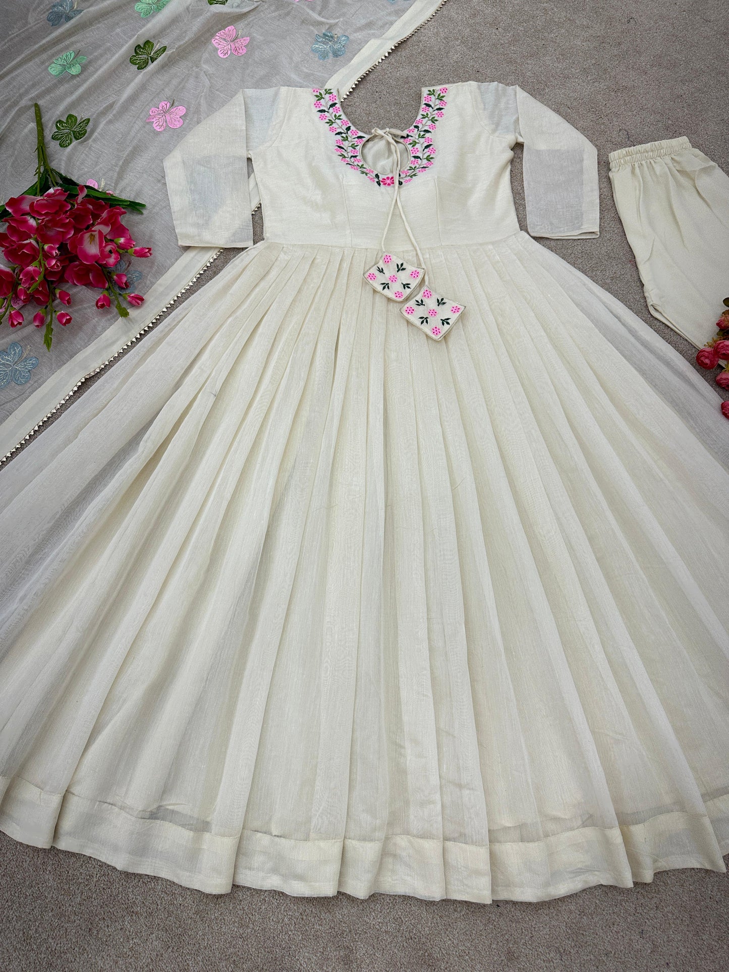 Pure micro cotton gown